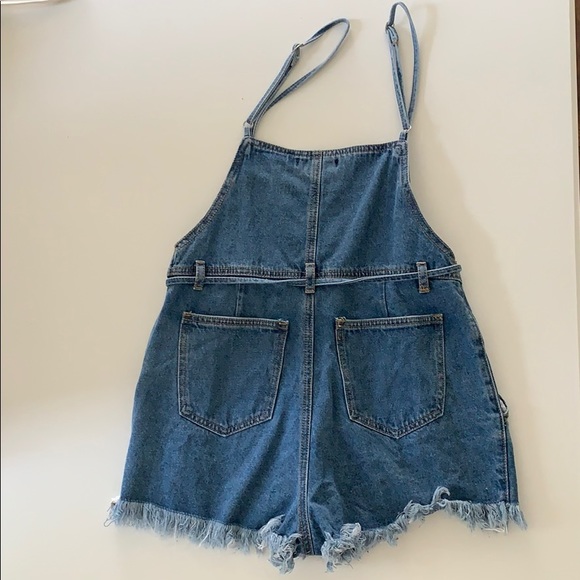 Jean short overalls - Picture 3 of 4